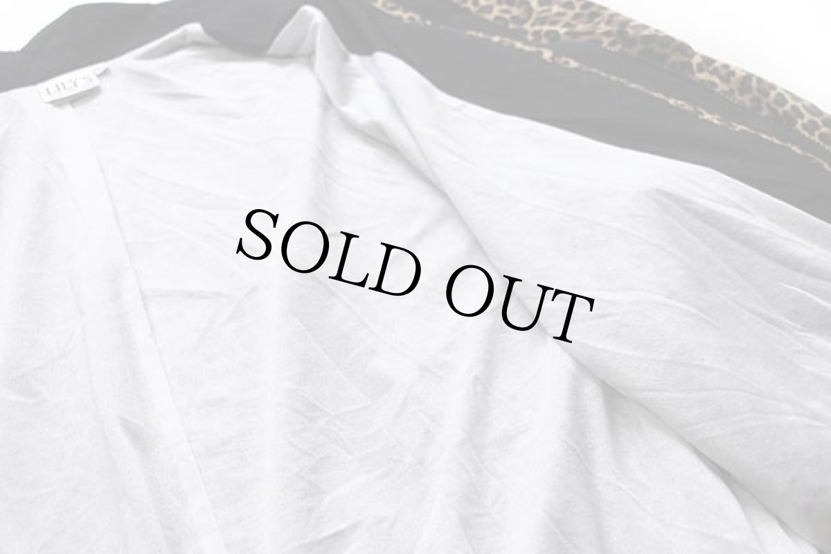 画像5: 90s USA製 LILY'S レオパード柄 ポリエステル ジャケット XL (5)