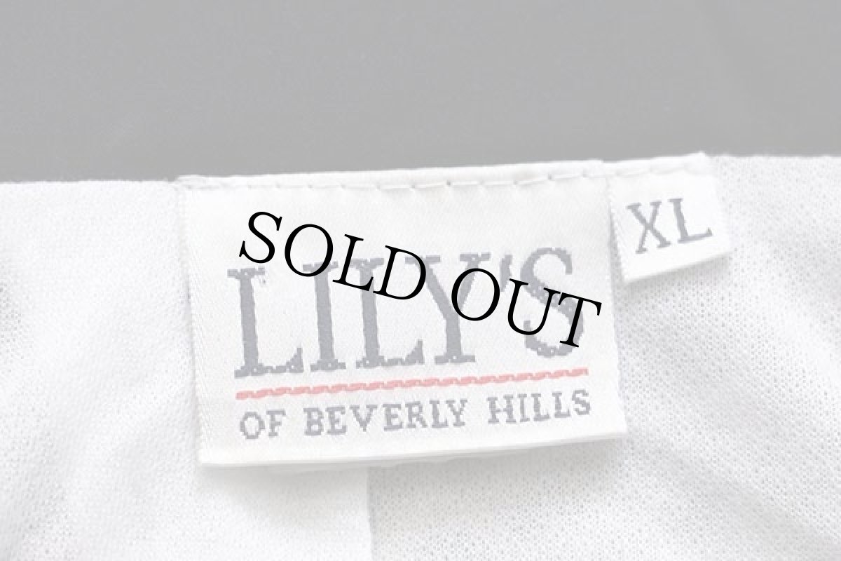 画像4: 90s USA製 LILY'S レオパード柄 ポリエステル ジャケット XL (4)