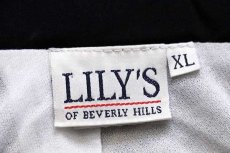 画像4: 90s USA製 LILY'S レオパード柄 ポリエステル ジャケット XL (4)