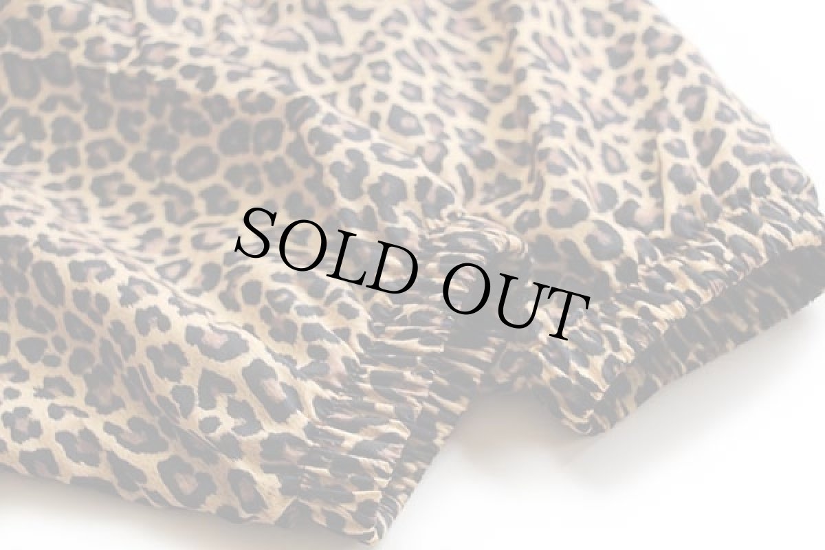 画像6: 90s USA製 LILY'S レオパード柄 ポリエステル ジャケット XL (6)