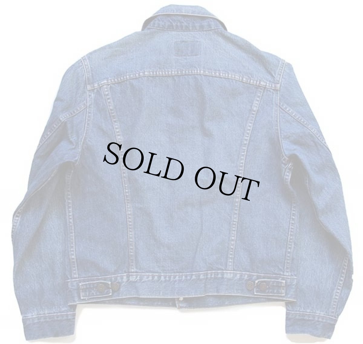 画像2: 80s カナダ製 Levi'sリーバイス 70506 デニムジャケット 4ポケット 42 (2)