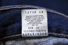 画像7: デッドストック★00s USA製 Levi'sリーバイス 514 デニムパンツ 11 JR.M (7)