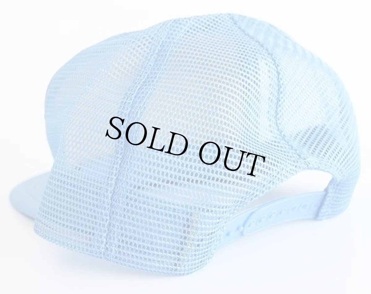 画像2: 90s NASA パッチ付き メッシュキャップ 水色 (2)