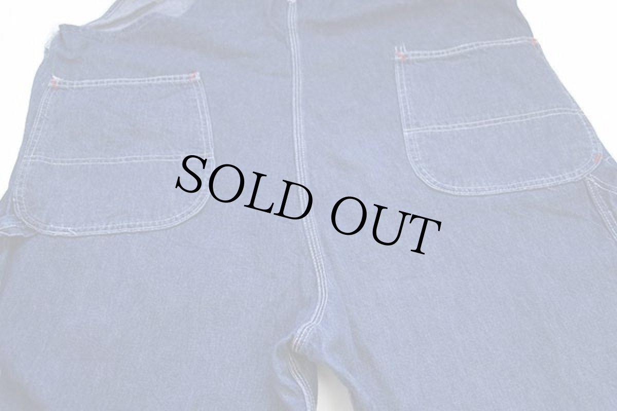 画像5: 60s UNION MADE インディゴ デニム オーバーオール (5)