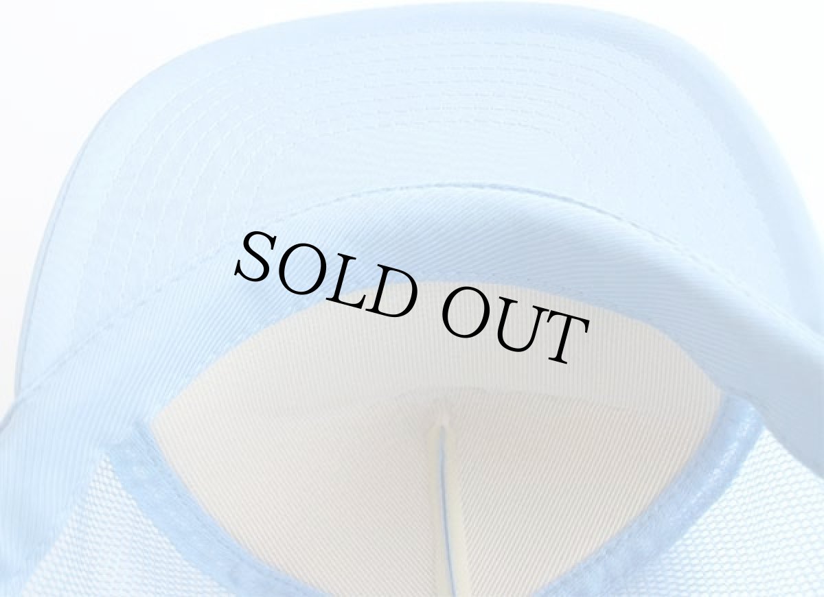 画像5: 90s NASA パッチ付き メッシュキャップ 水色 (5)