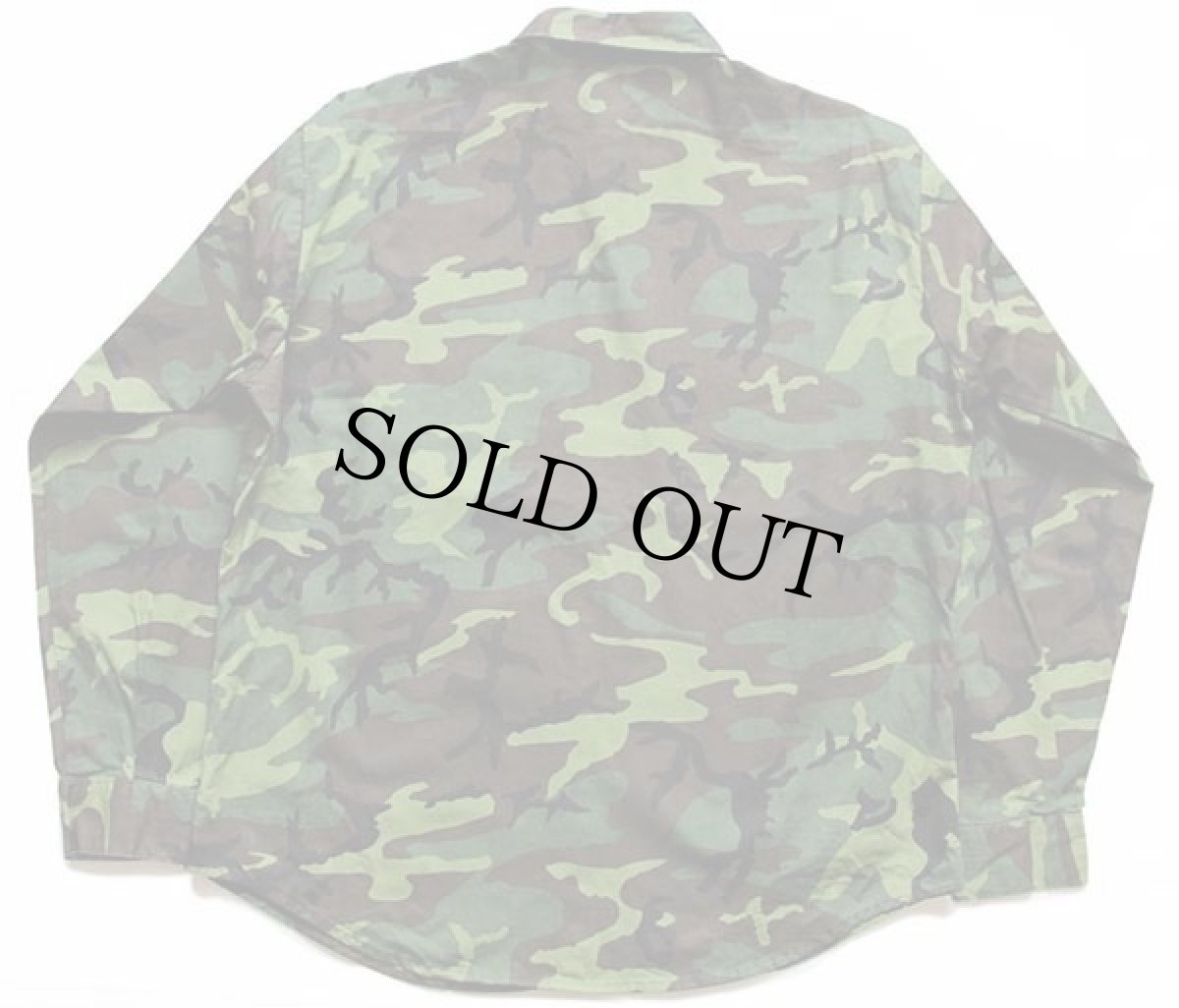 画像2: 80s USA製 Cabela'sカベラス 迷彩 コットン ハンティングシャツ XL (2)