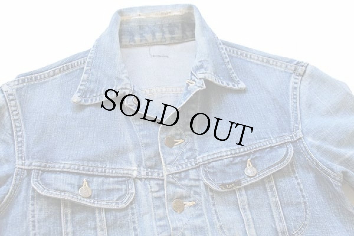 画像3: 60s Leeリー 101-J デニムジャケット ボロ (3)