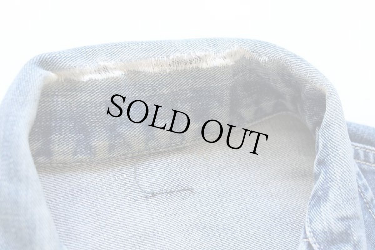 画像7: 60s Leeリー 101-J デニムジャケット ボロ (7)