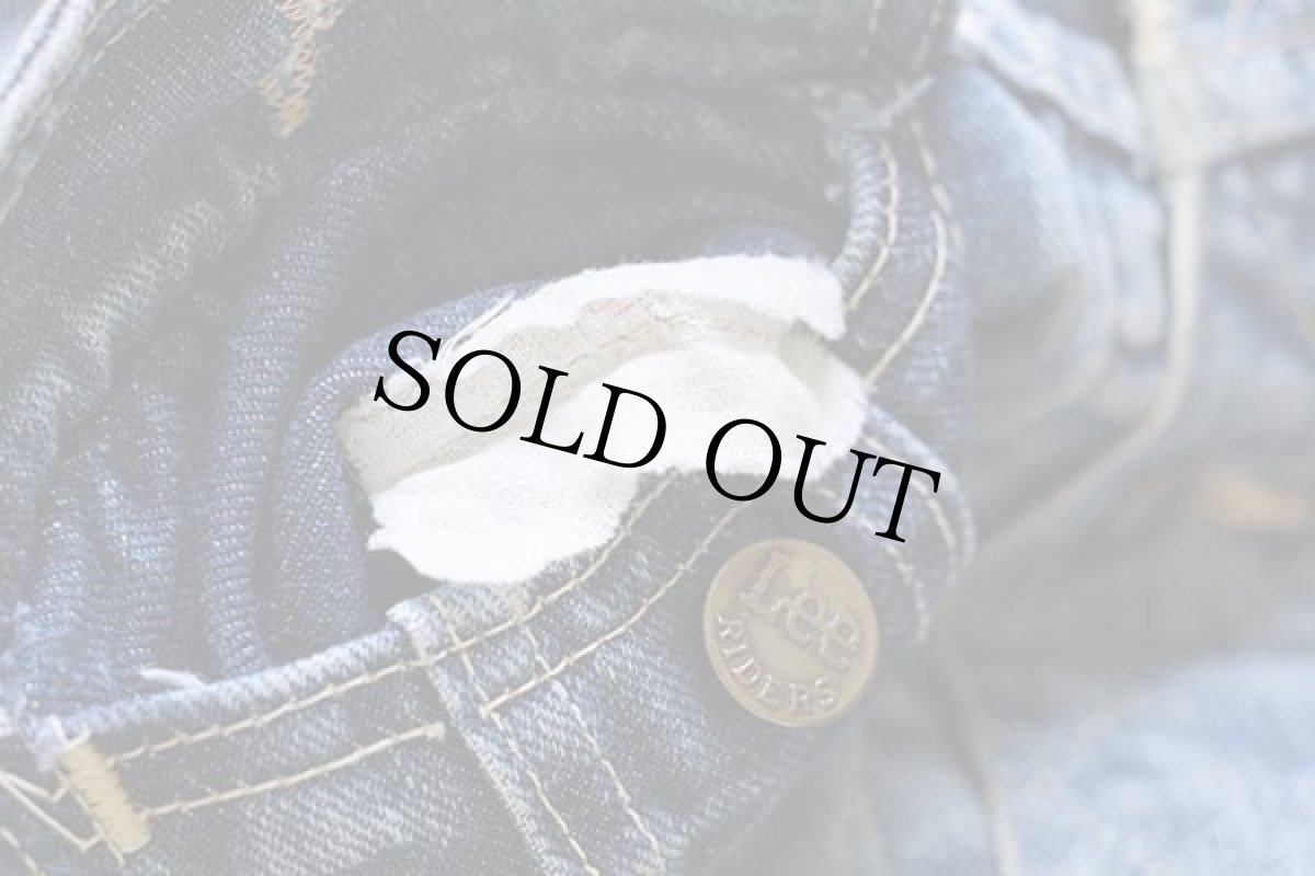 画像5: 60s Leeリー 101-J デニムジャケット ボロ (5)