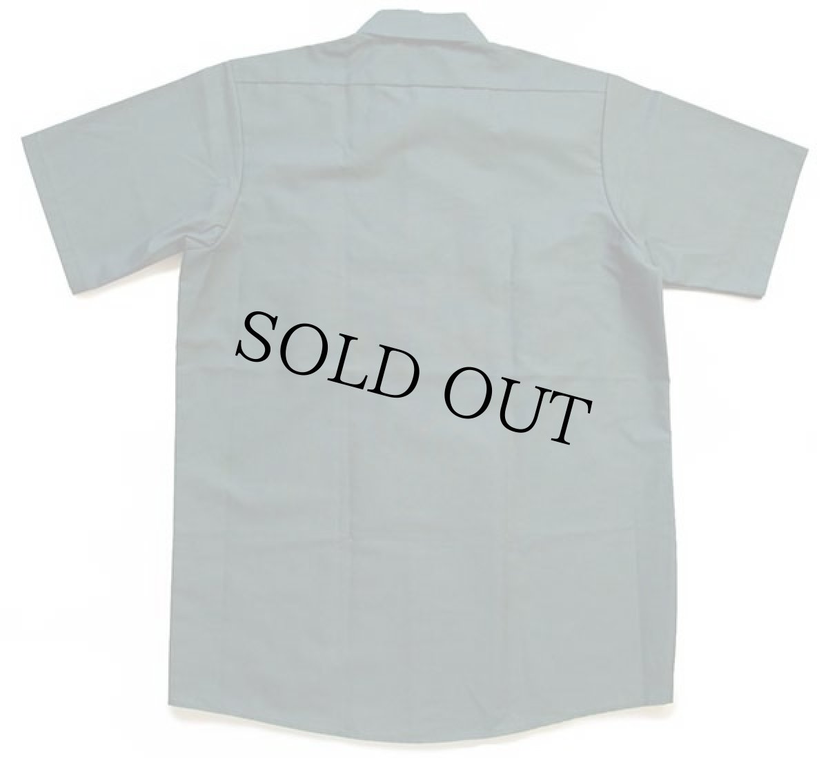 画像3: デッドストック★80s USA製 RED KAPレッドキャップ 無地 半袖 ワークシャツ 深緑 M (3)