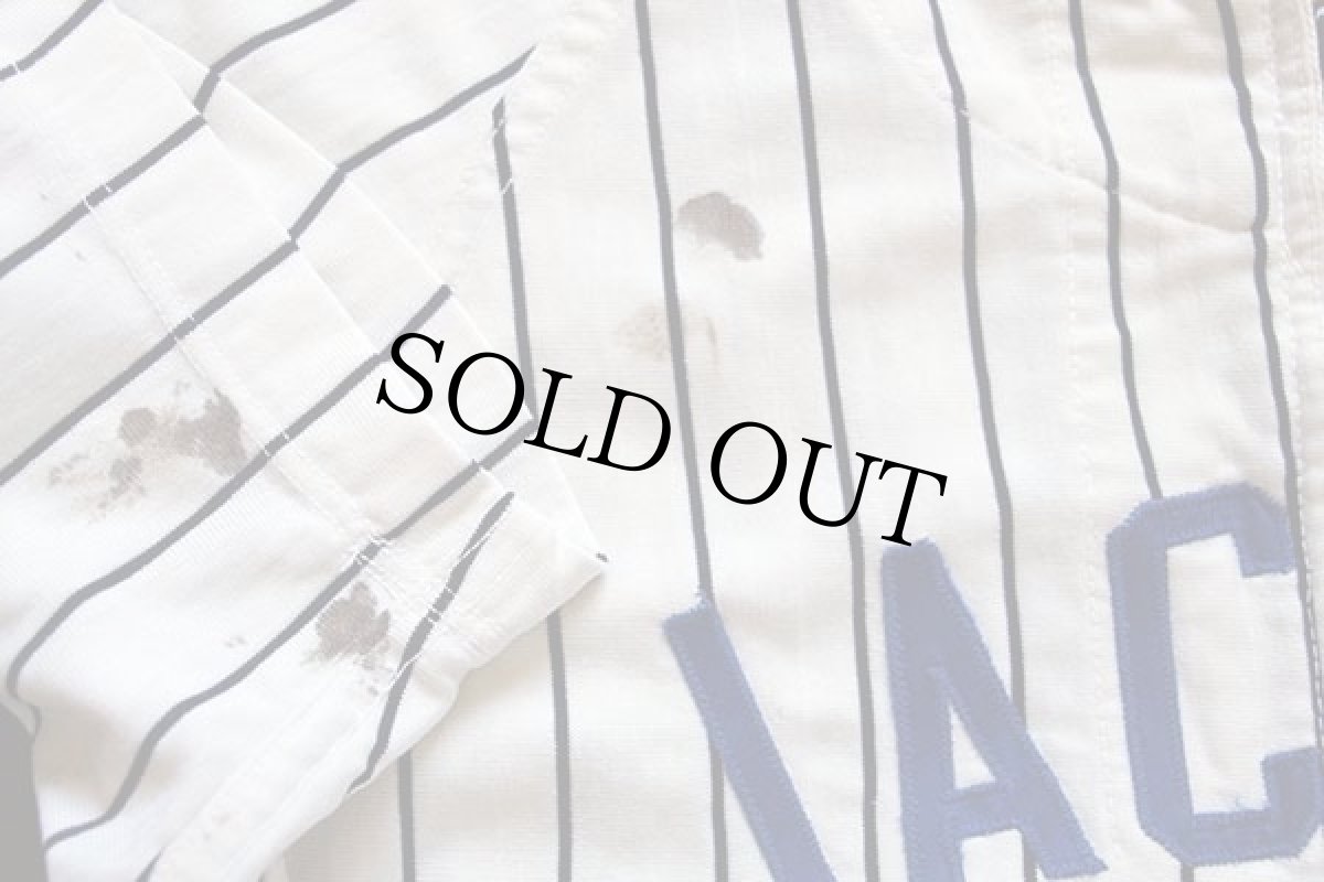 画像7: 60s Russell Southernラッセルサウザン パッチ付き ピンストライプ ベースボールシャツ (7)