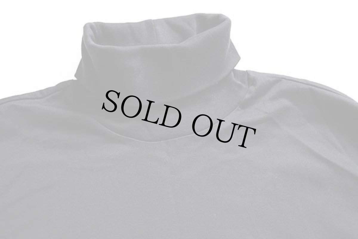 画像3: デッドストック★00s LANDS'ENDランズエンド 無地 タートルネック カットソー 黒 M (3)