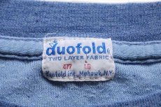 画像3: 70s duofold 2レイヤー アンダーシャツ 杢ブルー L (3)