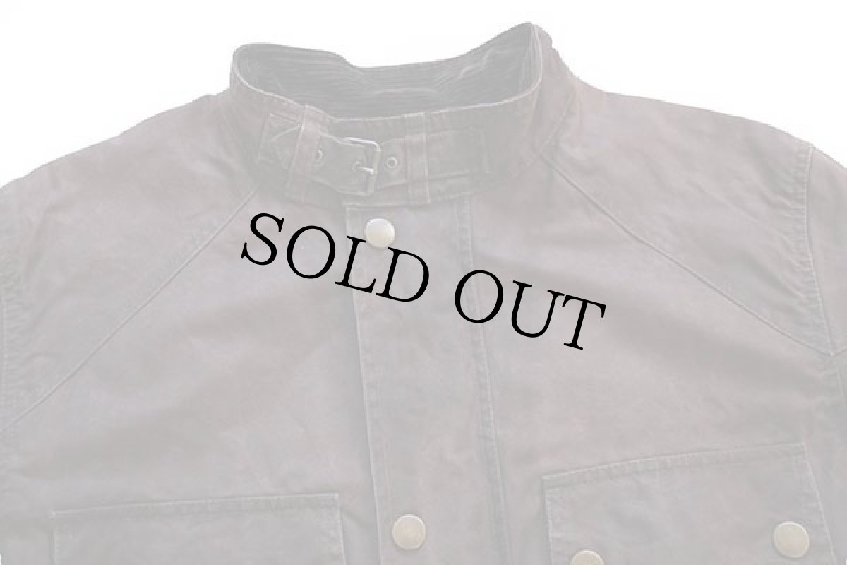 画像3: 英国製 Belstaffベルスタッフ GOLD Label ロードマスター ワックスコットン オイルドジャケット 焦げ茶 XL (3)