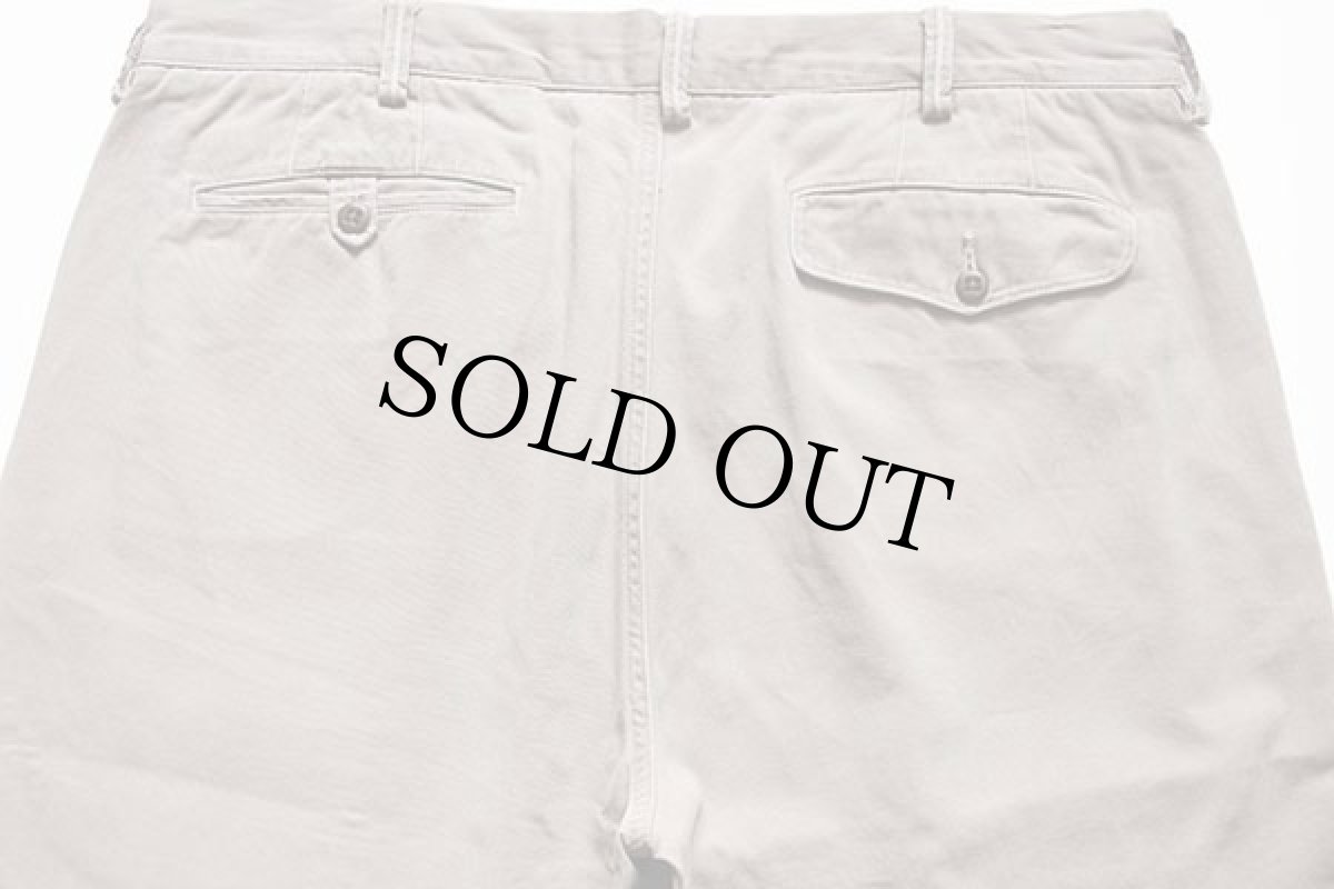 画像5: 00s ポロ ラルフローレン SLIM GI FIT ビンテージ加工 コットン チノパン カーキ w36 (5)