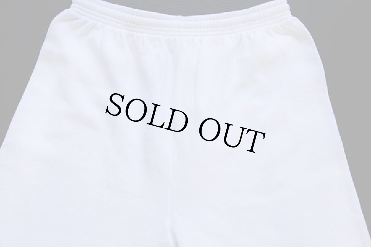 画像4: 80s USA製 FRUIT OF THE LOOM 無地 スウェットパンツ 白 L (4)