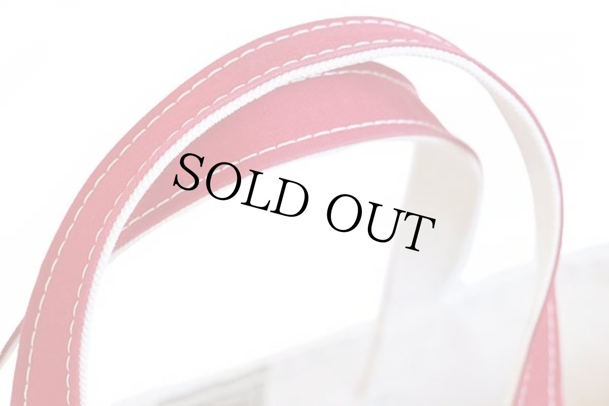 画像6: USA製 L.L.Bean BOAT AND TOTE パッチ付き キャンバス トートバッグ 赤 L★ラージ (6)