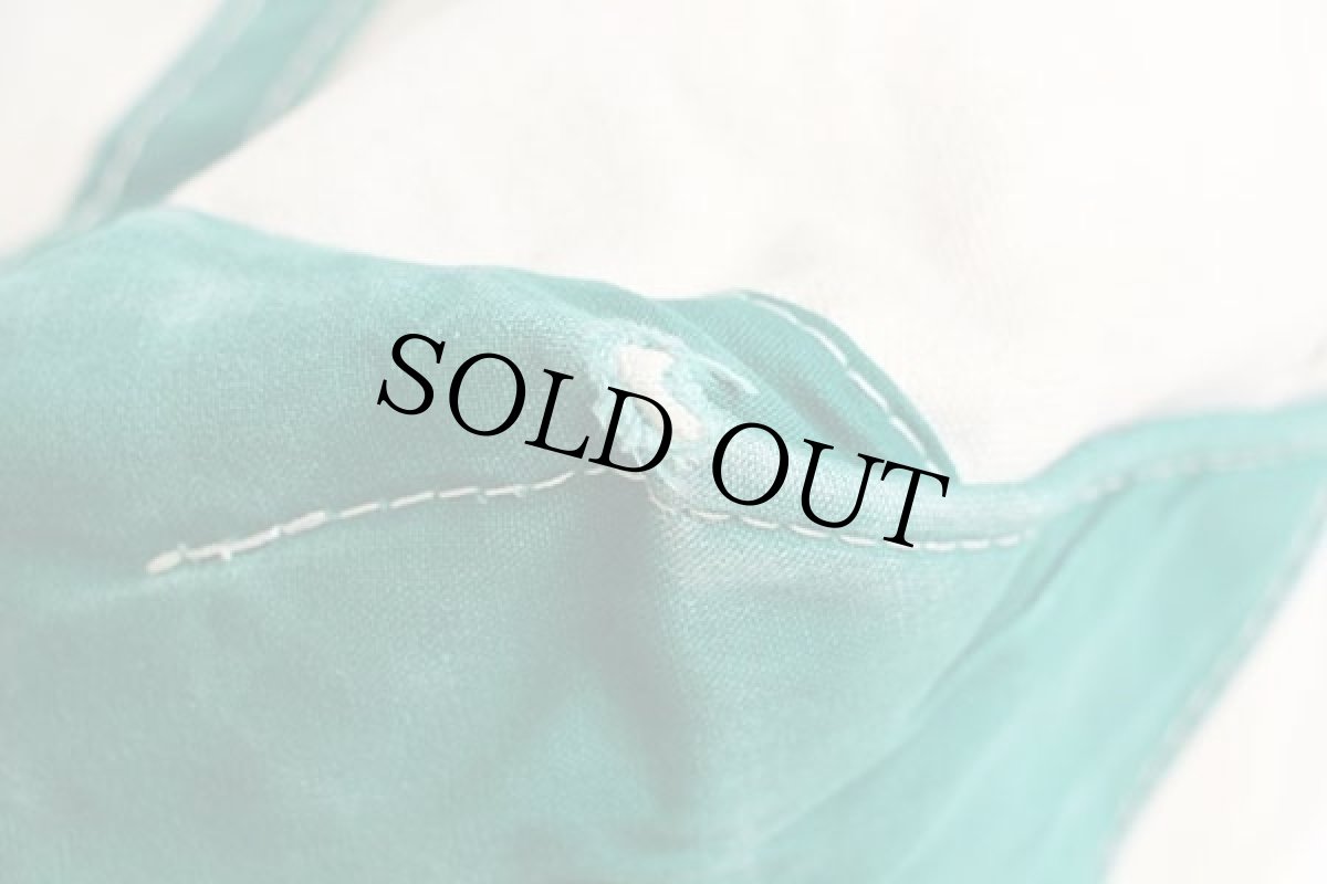 画像8: 80s L.L.Bean BOAT AND TOTE CDA刺繍 耳付き キャンバス トートバッグ ジップトップ 緑 L★ラージ (8)