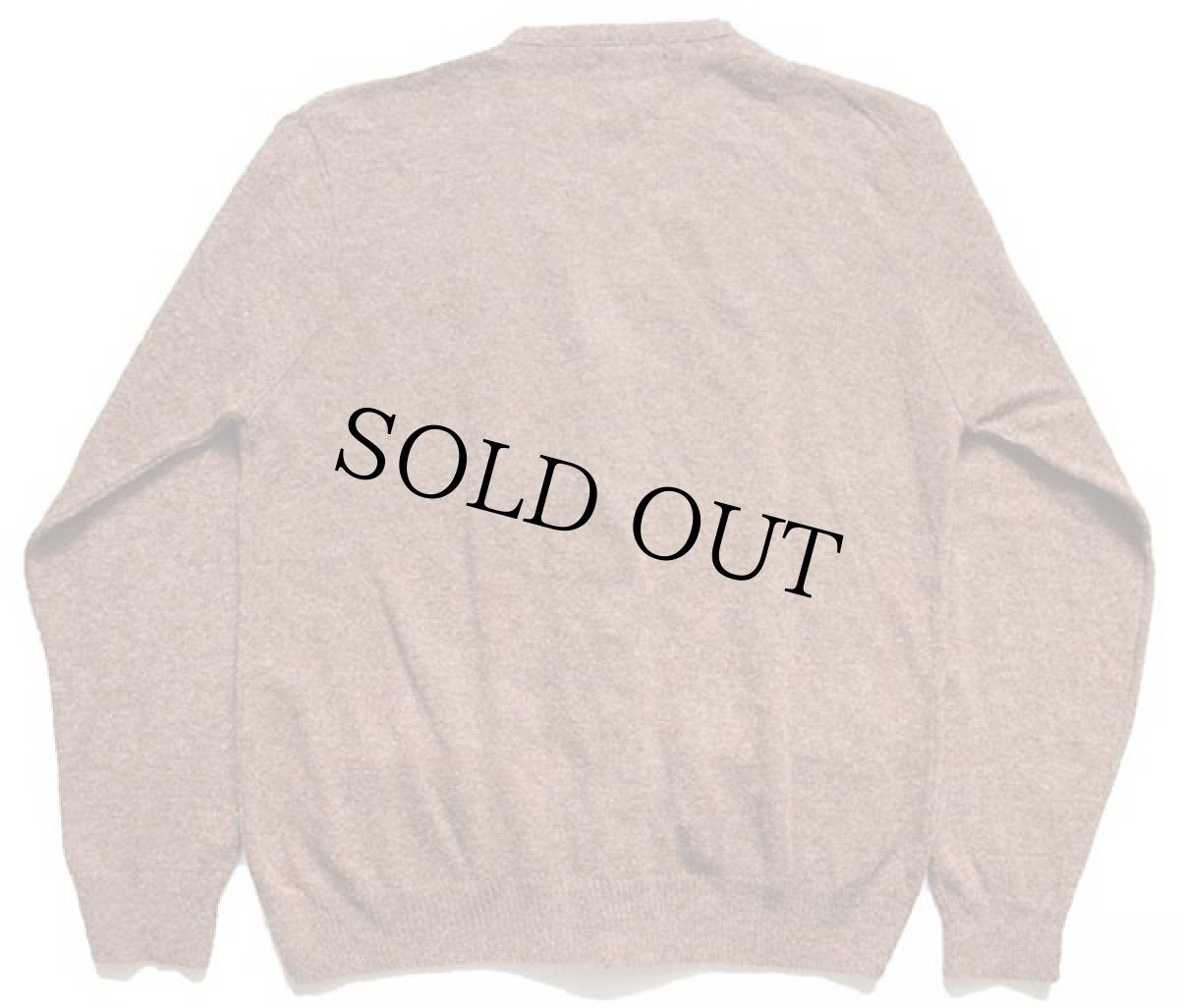 画像2: 70s Bruce Cameron アクリルニット カーディガン 茶 L (2)