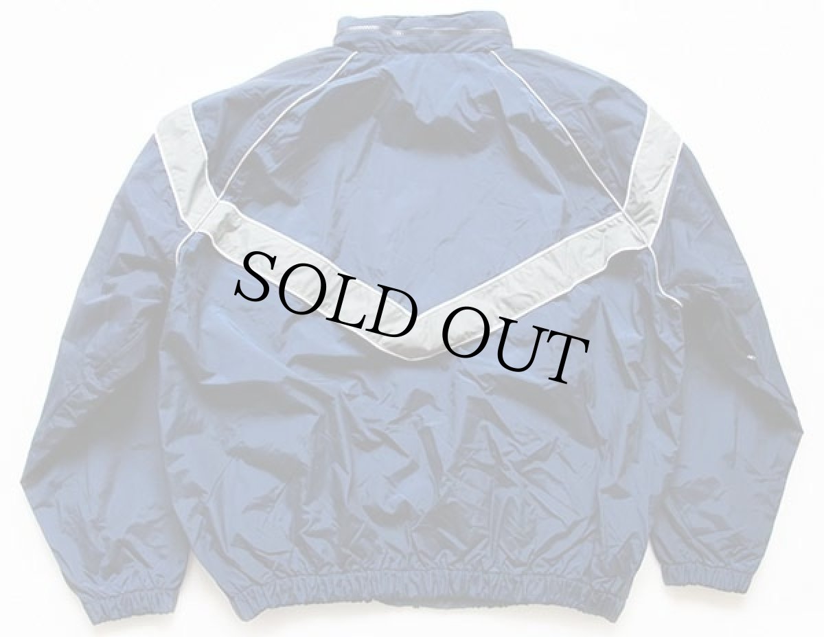 画像2: 00s 米軍 U.S.AIR FORCE PTU ナイロンジャケット 紺 M-R (2)