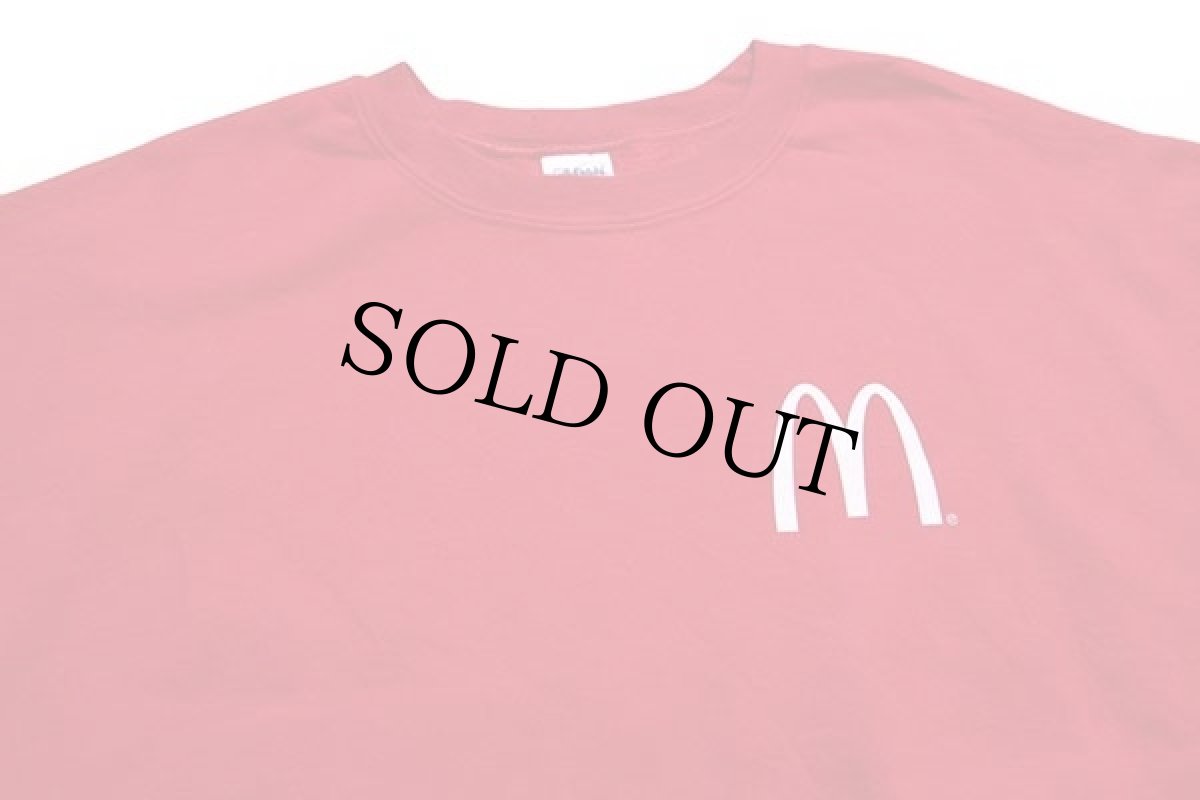 画像3: McDonald'sマクドナルド I'm lovin' it ロゴ 両面プリント スウェット 赤 2XL (3)