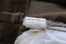 画像6: 70s USA製 Levi'sリーバイス 646 コーデュロイパンツ 焦げ茶 w33 L31★ベルボトム (6)