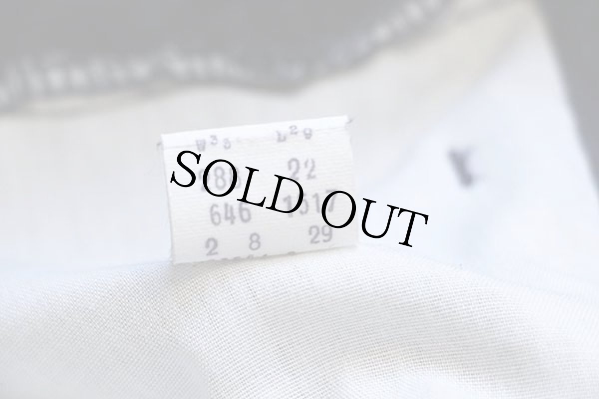 画像6: 70s USA製 Levi'sリーバイス 646 コーデュロイパンツ 紺 w33 L29★ベルボトム (6)