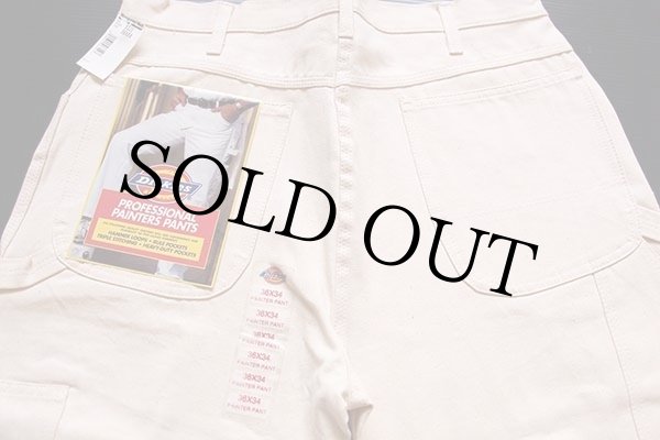 デッドストック☆90s Dickiesディッキーズ コットン ペインターパンツ