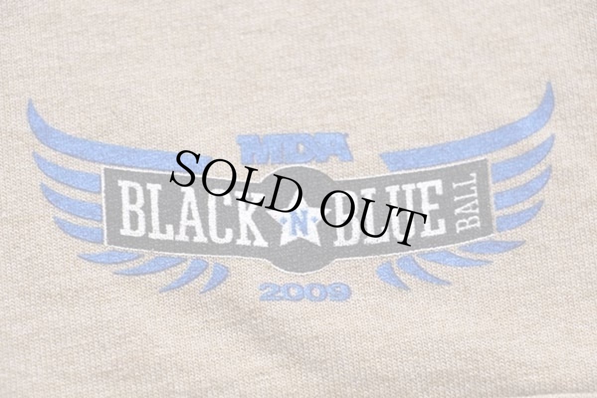 画像6: デッドストック★00s USA製 HARLEY-DAVIDSONハーレー ダビッドソン MDA ポケット付き 長袖Tシャツ カーキ L (6)