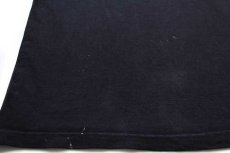 画像7: 00s USA製 HARLEY-DAVIDSONハーレー ダビッドソン ロゴ刺繍 コットン 長袖Tシャツ 黒 L (7)