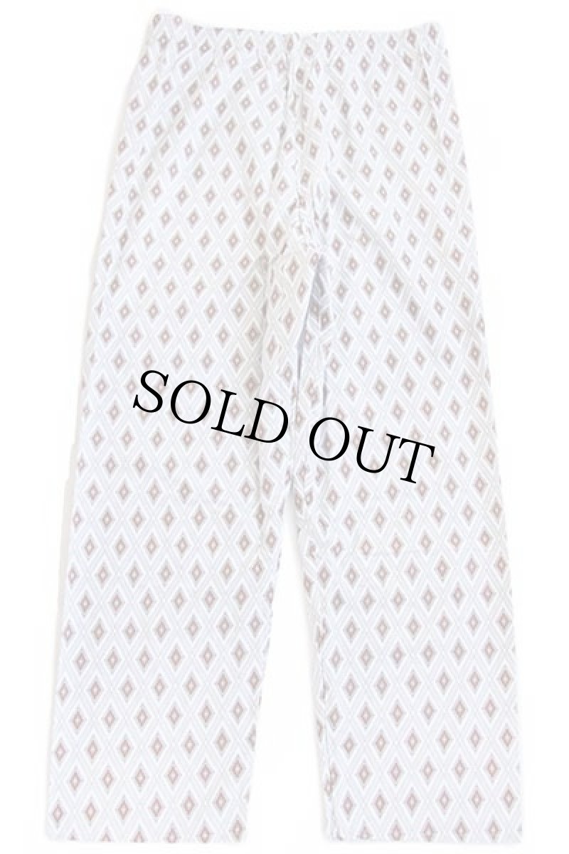 画像9: デッドストック★80s Wellington 総柄 プリントネル パジャマ シャツ&パンツ セット C (9)