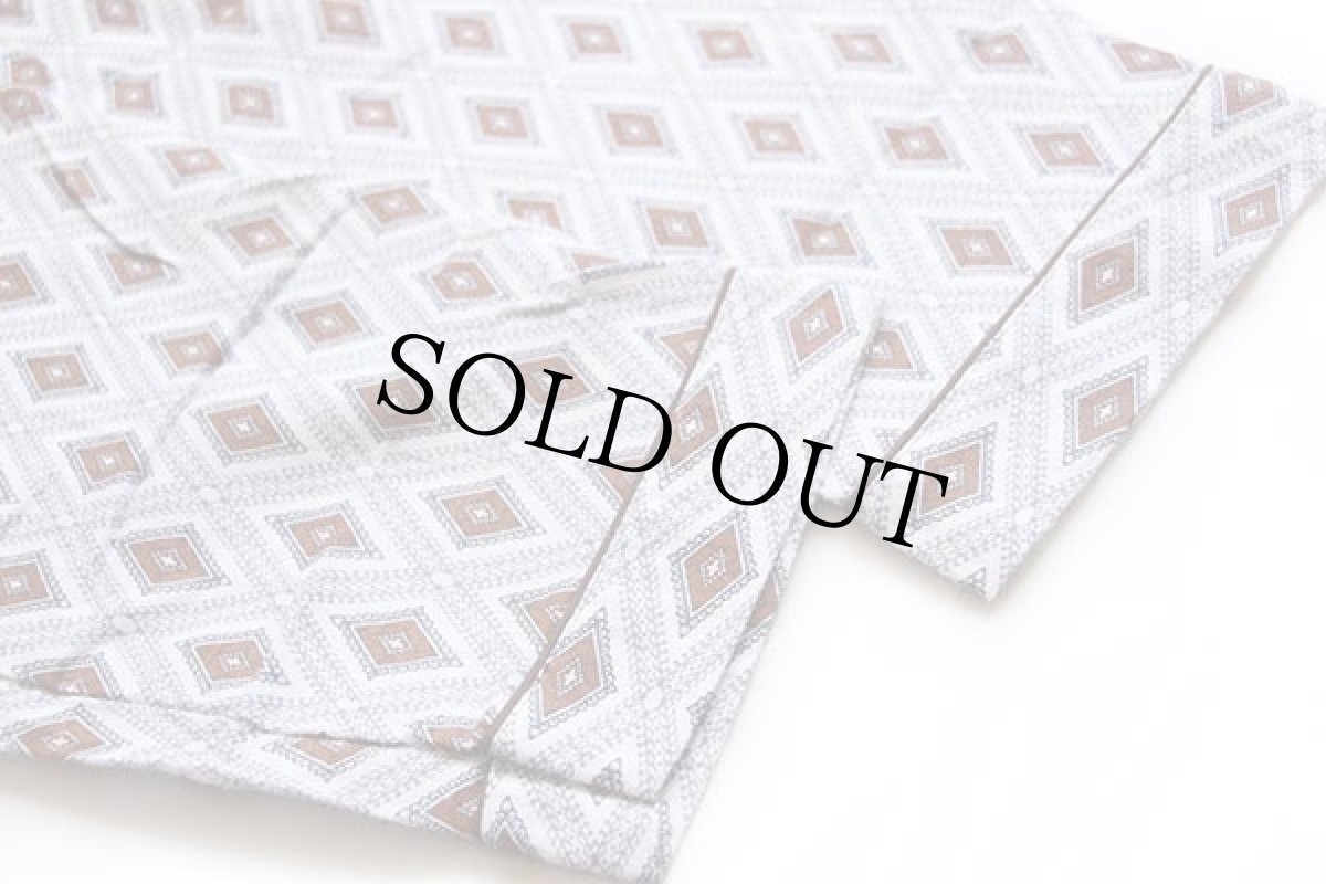 画像7: デッドストック★80s Wellington 総柄 プリントネル パジャマ シャツ&パンツ セット C (7)