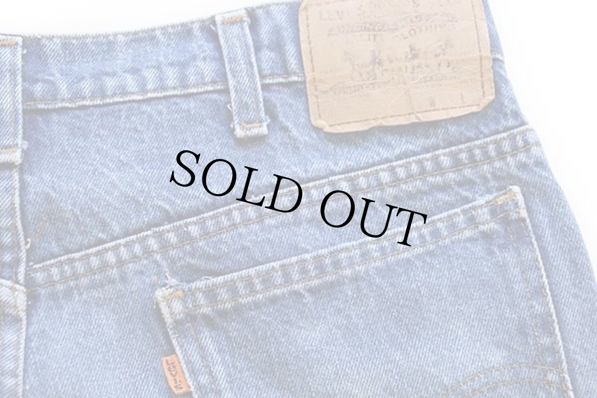 画像7: 80s USA製 Levi'sリーバイス 517 デニムパンツ w34 L34★G ブーツカット (7)