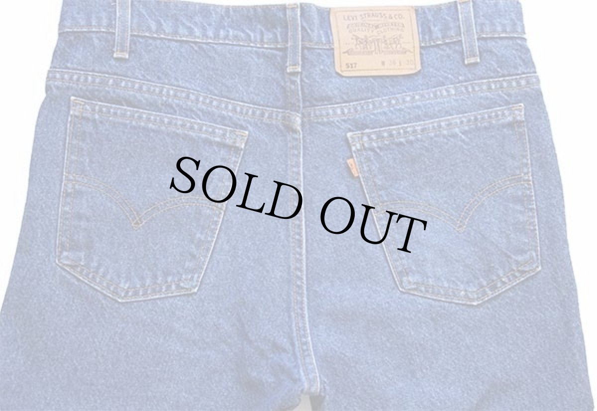 画像5: 90s USA製 Levi'sリーバイス 517 デニムパンツ w36 L30★L ブーツカット (5)