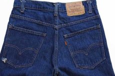 画像5: 80s USA製 Levi'sリーバイス 517 デニムパンツ w30 L34★E ブーツカット (5)