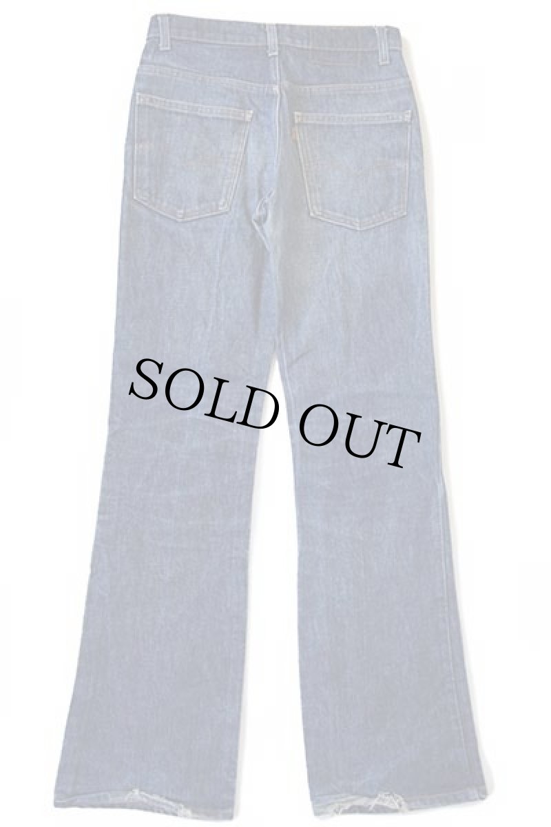 画像3: 80s USA製 Levi'sリーバイス 517 デニムパンツ w30 L33★ブーツカット (3)