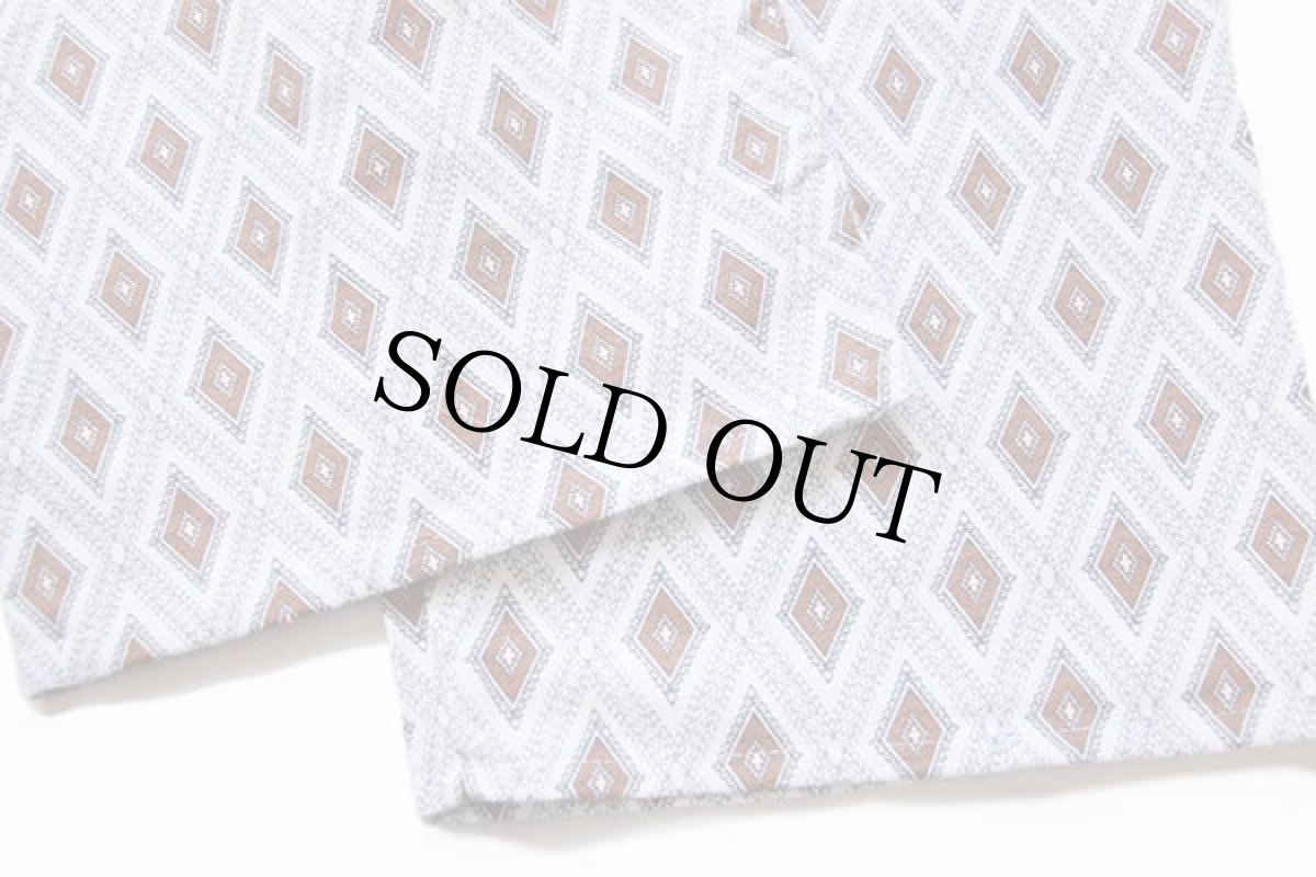 画像12: デッドストック★80s Wellington 総柄 プリントネル パジャマ シャツ&パンツ セット C (12)