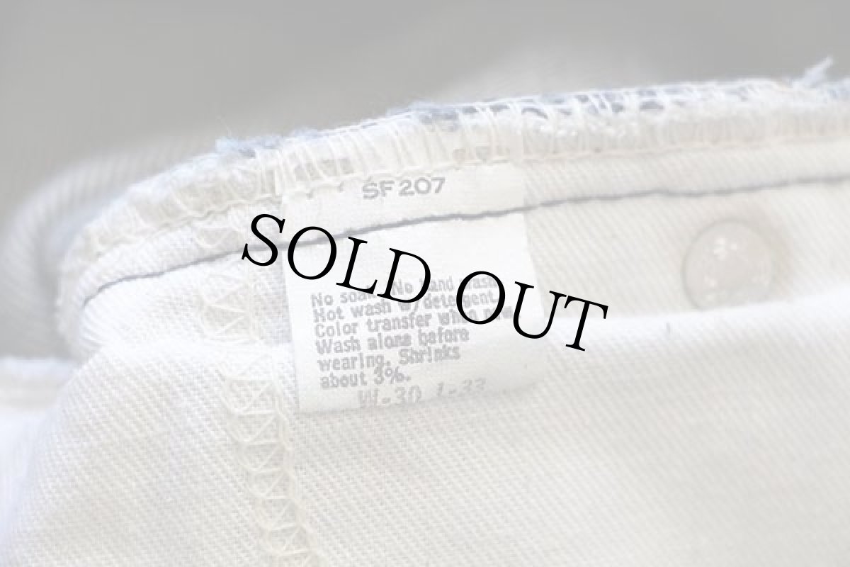 画像7: 80s USA製 Levi'sリーバイス 517 デニムパンツ w30 L33★ブーツカット (7)