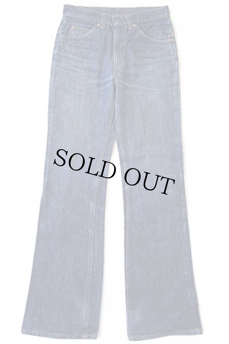 画像2: 80s USA製 Levi'sリーバイス 517 デニムパンツ w30 L33★ブーツカット (2)