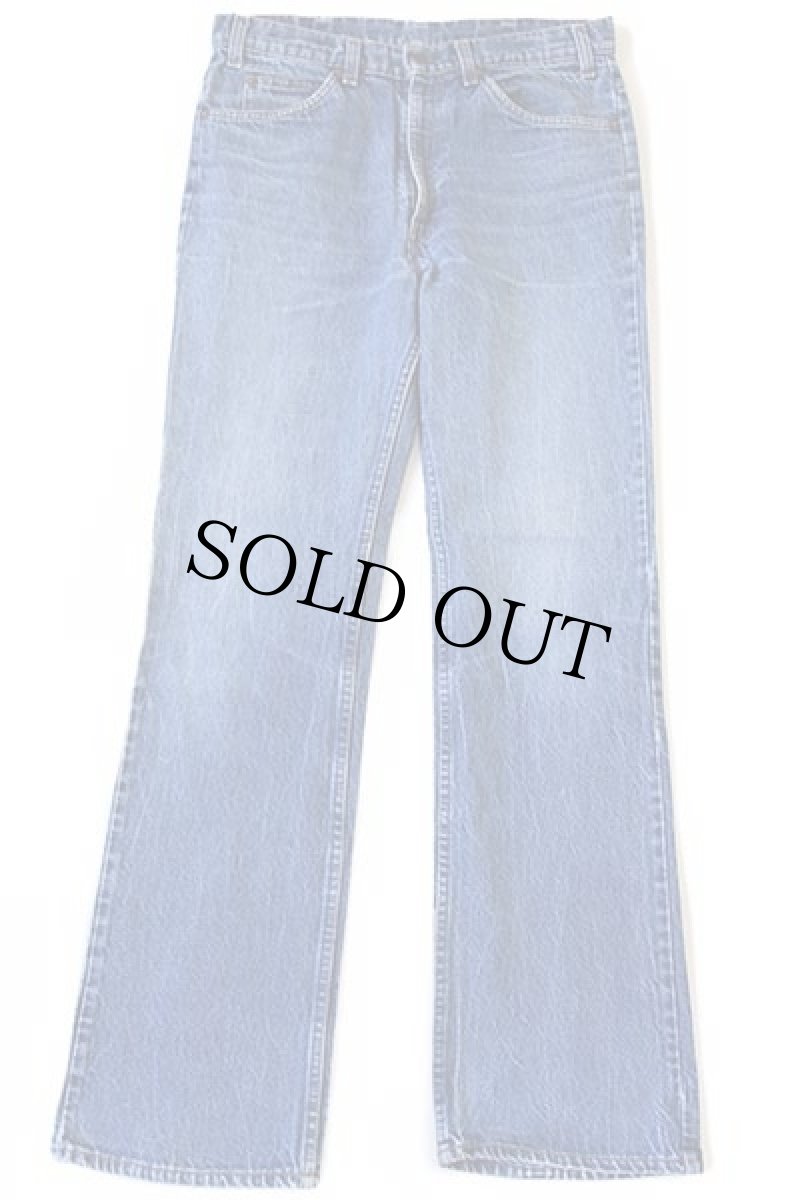 画像2: 80s USA製 Levi'sリーバイス 517 デニムパンツ w34 L34★G ブーツカット (2)