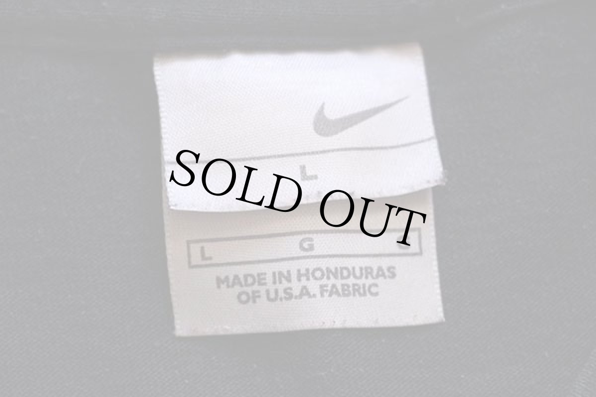 画像5: 00s NIKEナイキ AIR エアフォース1 両面プリント コットン 長袖Tシャツ 黒 L (5)