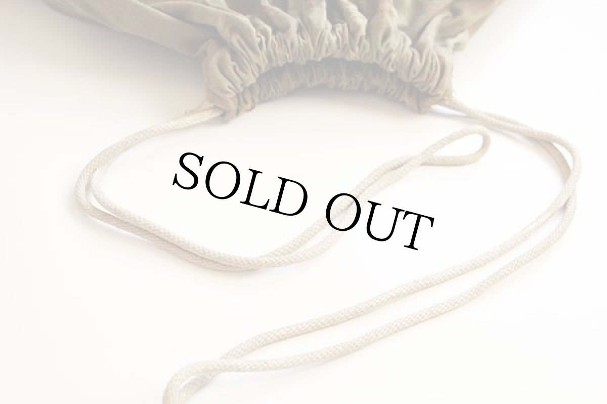 画像7: 40s 米軍 ステンシル コットンツイル バラックバッグ カーキ★ランドリーバッグ (7)