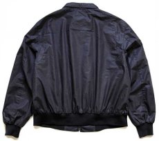 画像2: 80s MEMBERS ONLYメンバーズオンリー スタンドカラー シングルライダース ジャケット 黒 2X (2)