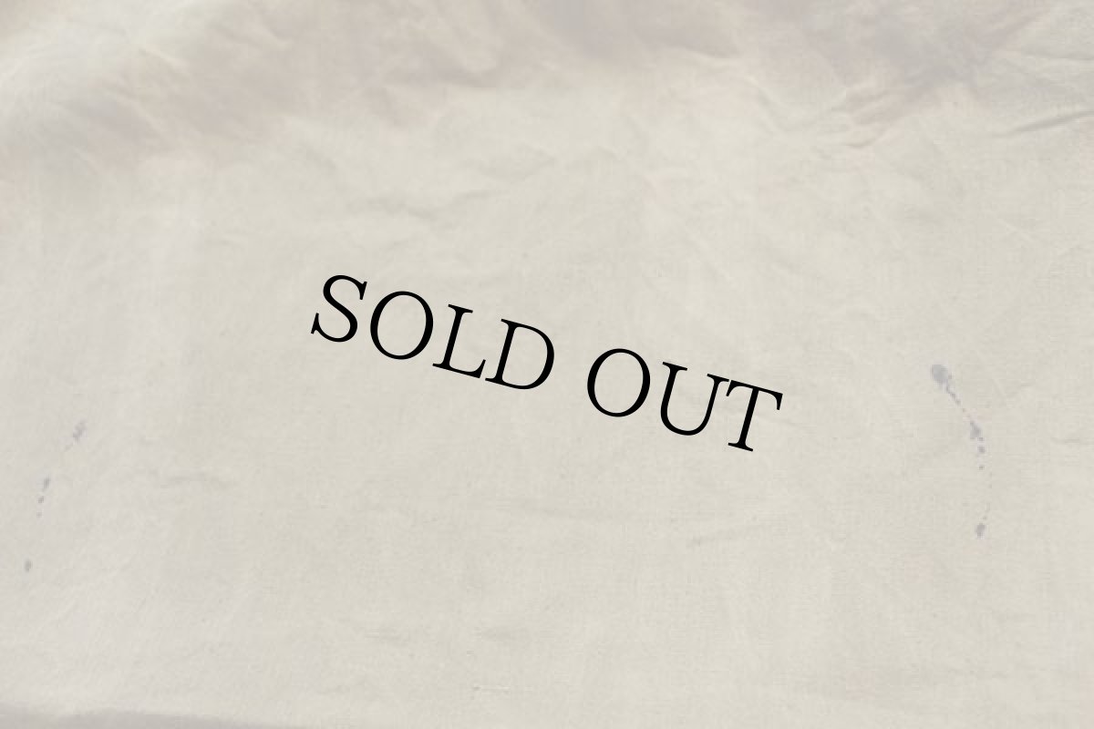 画像8: 40s 米軍 ステンシル コットンツイル バラックバッグ カーキ★ランドリーバッグ (8)