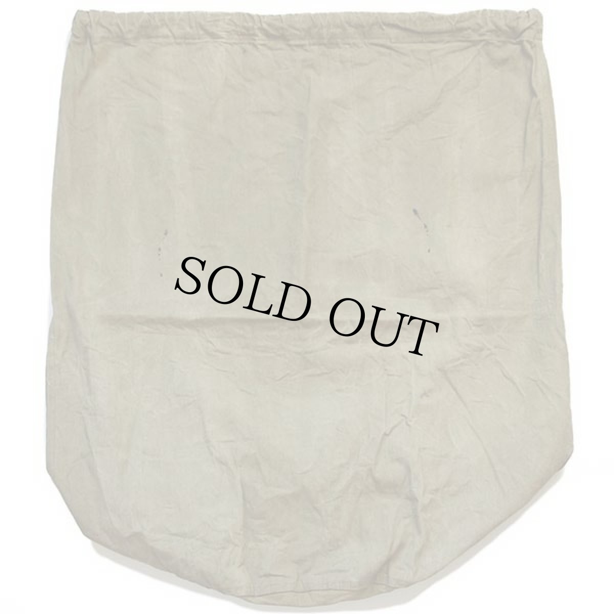 画像3: 40s 米軍 ステンシル コットンツイル バラックバッグ カーキ★ランドリーバッグ (3)