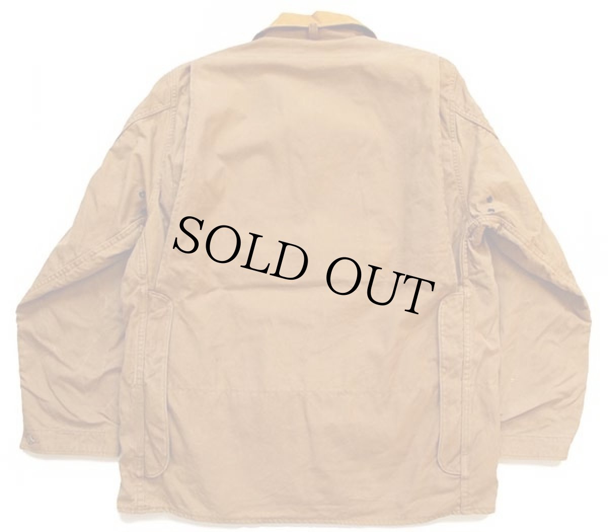 画像2: 80s USA製 BONE-DRY RED HEADレッドヘッド ダック地 ハンティングジャケット 茶 42 (2)