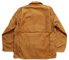 画像2: 80s USA製 BONE-DRY RED HEADレッドヘッド ダック地 ハンティングジャケット 茶 42 (2)