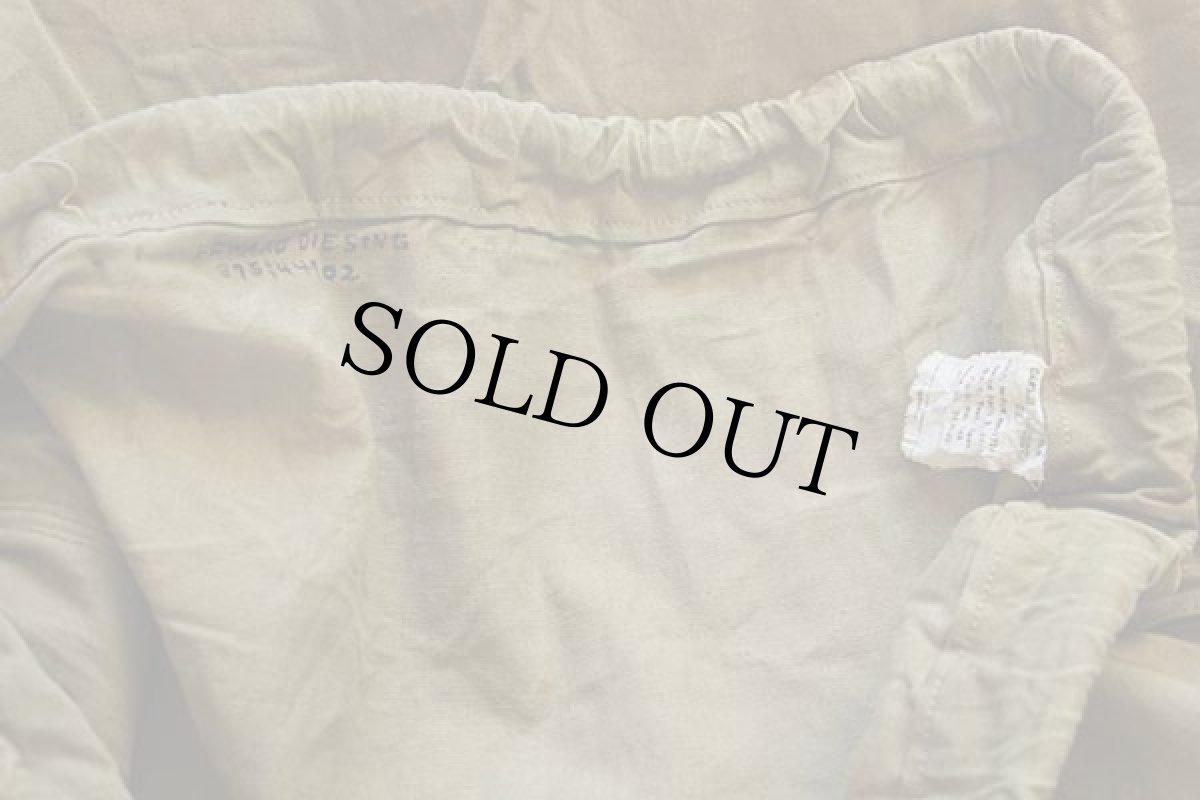 画像6: 40s 米軍 ステンシル コットンツイル バラックバッグ カーキ★ランドリーバッグ (6)