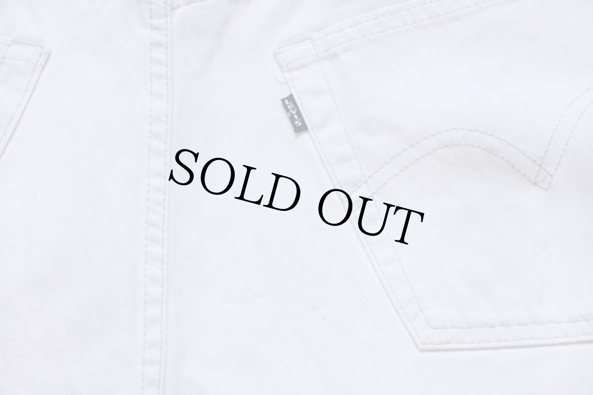 画像5: 90s Levi'sリーバイス 451 コットンツイルパンツ ホワイト w36 L32★ユーロ (5)