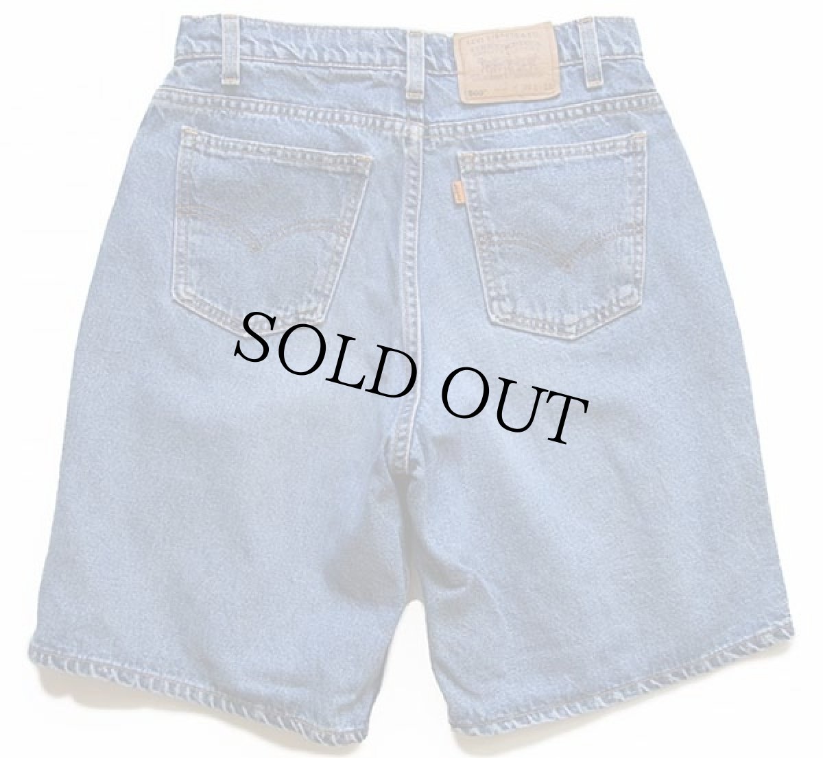 画像2: 90s USA製 Levi'sリーバイス 560 LOOSE FIT デニム ショートパンツ w30★ショーツ (2)